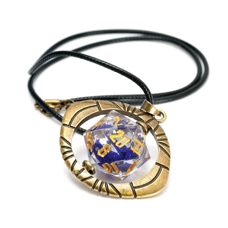 Eye of Ra D20 Necklace