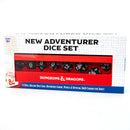 Dungeons & Dragons New Adventurer Dice Set (Black)