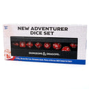 Dungeons & Dragons New Adventurer Dice Set (Red)
