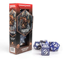 Dungeons & Dragons Adventure Dice Set: Fighter (Blue)