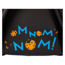Sesame Street Cookie Monster Plush Cosplay Mini Backpack With Coin Bag