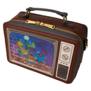 Sesame Street Lenticular Retro TV Triple Lenticular Crossbody Bag
