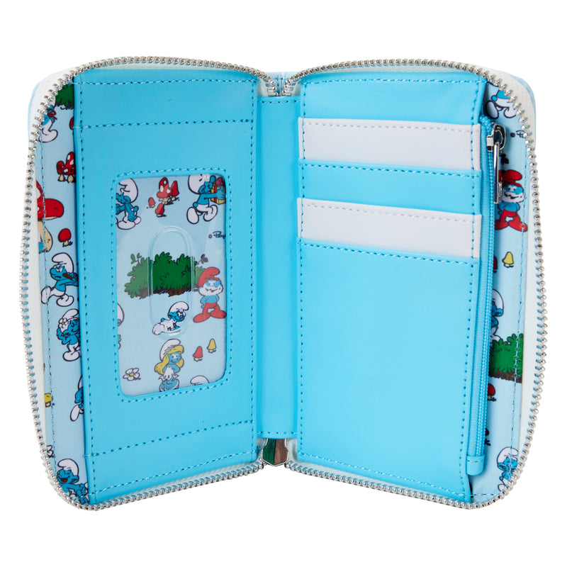 The Smurfs Smurfette Cosplay Zip Around Wallet