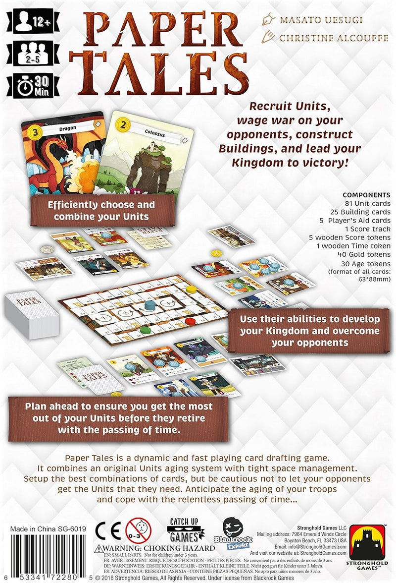 Paper Tales Card Game | Dynamic and Fast Playing Card Drafting Game