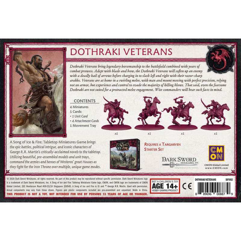 A Song of Ice & Fire: Dothraki Veterans Unit Box