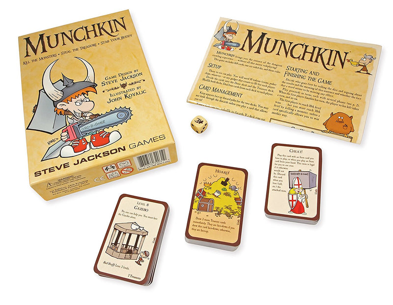 Munchkin Card Game | Kill the Monsters, Steal the Treasure, Stab your Buddy!