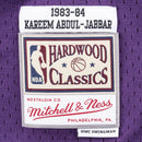 Los Angeles Lakers Away 1983-84 Kareem Abdul Jabbar Swingman Jersey