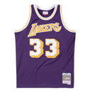 Los Angeles Lakers Away 1983-84 Kareem Abdul Jabbar Swingman Jersey