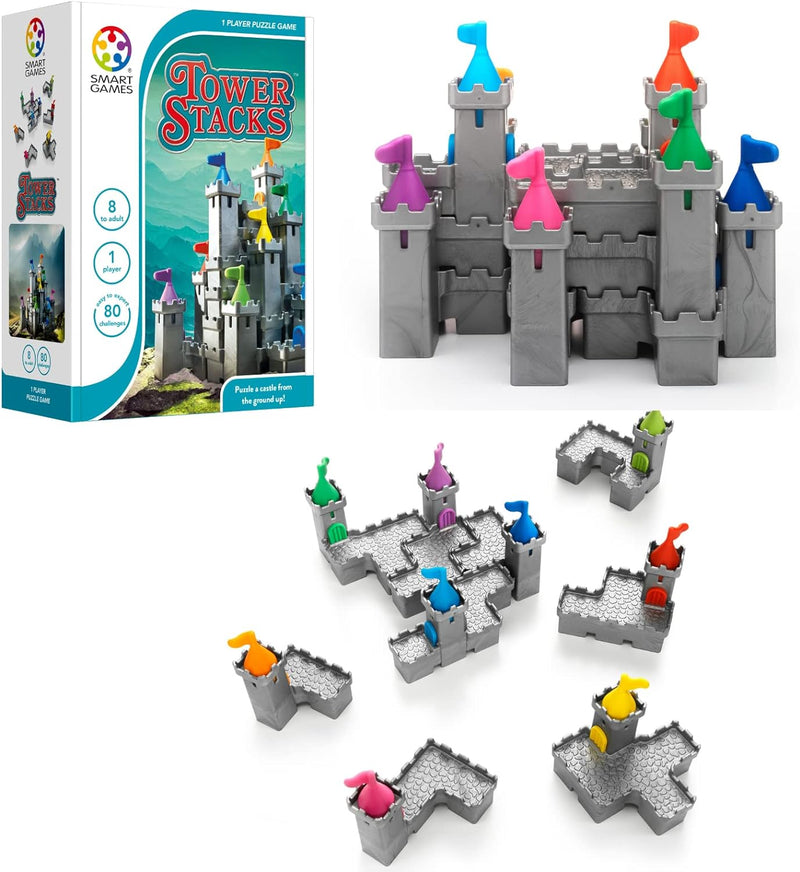 Tower Stacks Castle Building Game