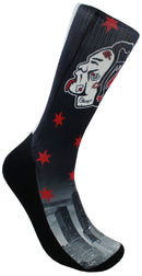 Rufnek Chicago Blackhawks Rep The Chi Socks