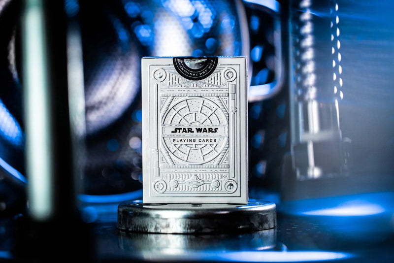 Star Wars Silver on White Playing Cards