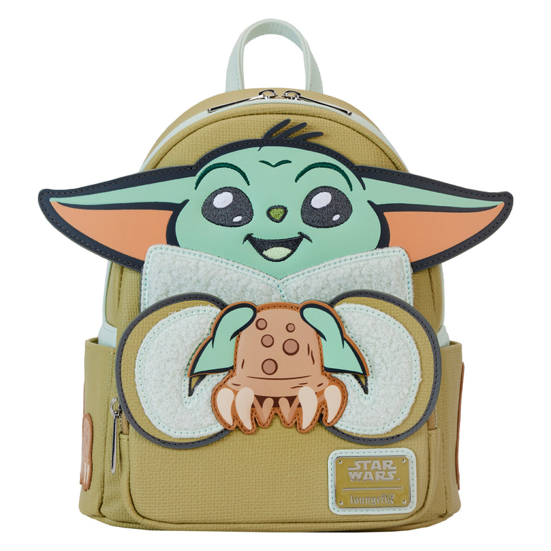 Star Wars The Mandalorian Grogu & Crabbies Cosplay Mini Backpack