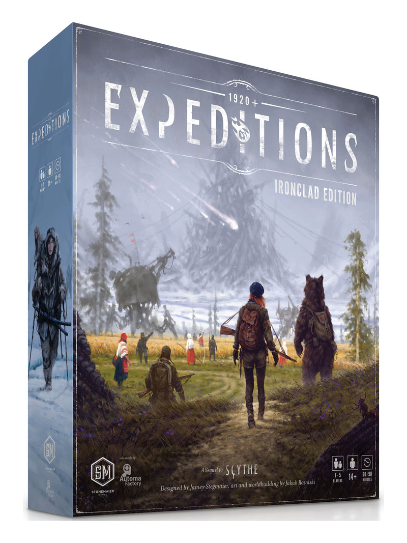Expedition Board Game (Ironclad Edition) | Exploration & Engine-Building Game