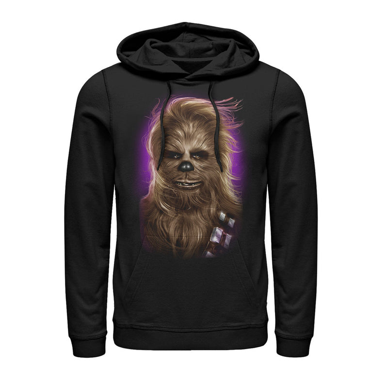 Star Wars Chewbacca Glamour Smexy Wookiee Men's Black Hoodie