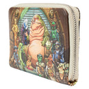 Star Wars Return of the Jedi 40th Anniversary Jabbas Palace Zip Around Wallet