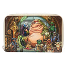 Star Wars Return of the Jedi 40th Anniversary Jabbas Palace Zip Around Wallet
