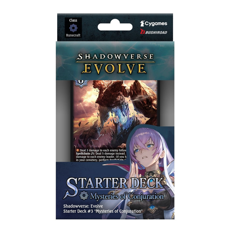 Shadowverse Evolve Mysteries of Conjuration Starter Deck 03