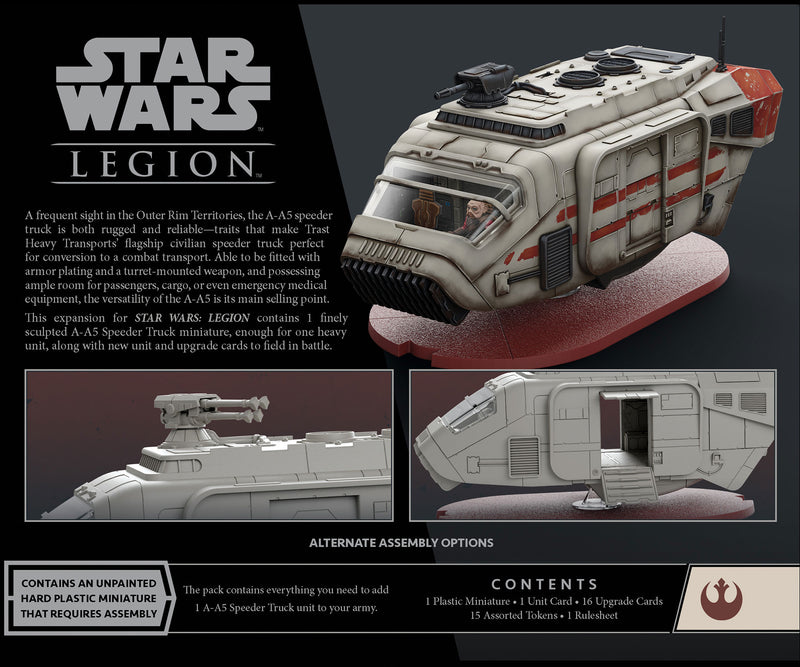 Star Wars: Legion - A-A5 Speeder Truck Unit Expansion