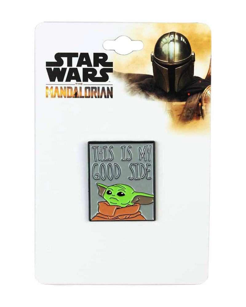 Star Wars: The Mandalorian The Child This is My Good Side Lapel Pin