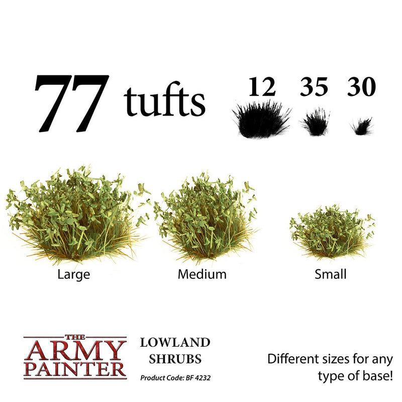 The Army Painter Battlefield Tufts: Lowland Shrubs