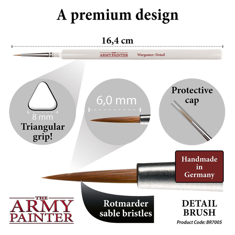 The Army Painter Wargamer Brush: Detail