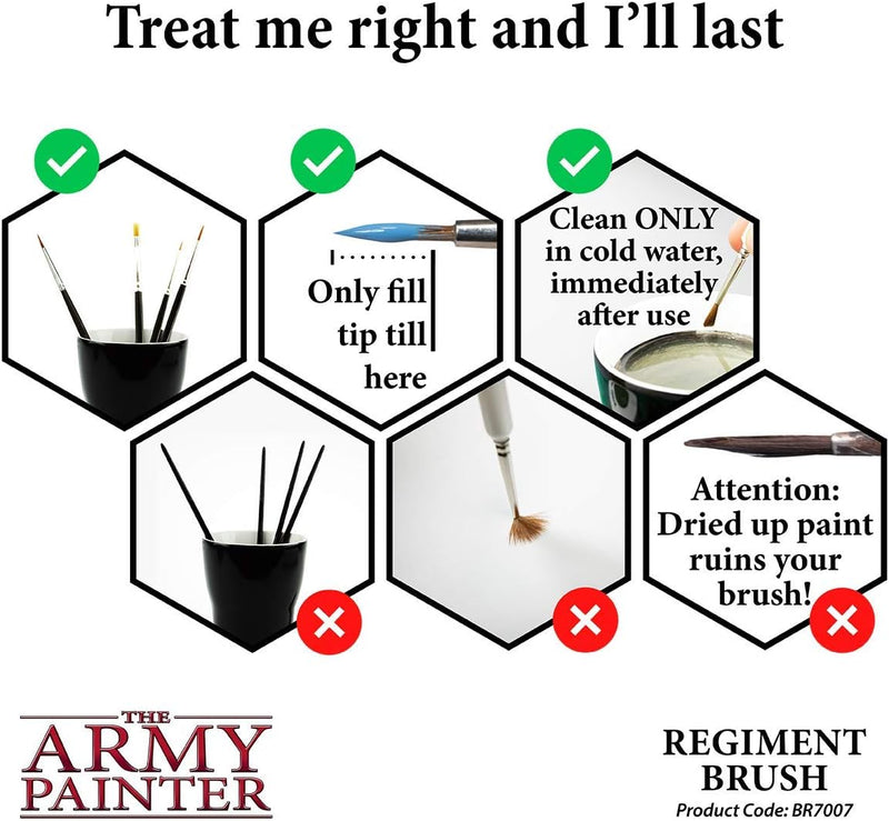 The Army Painter Wargamer Brush: Regiment