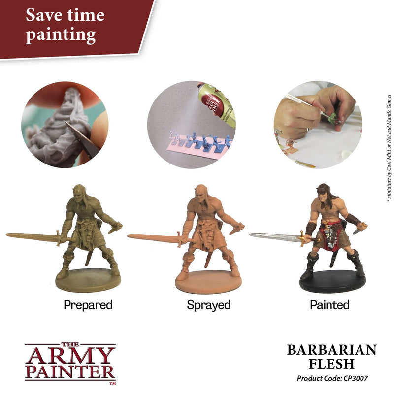 The Army Painter Colour Primer: Barbarian Flesh, 13.5oz