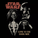 Star Wars Villains Come To The Dark Side Tee, Black