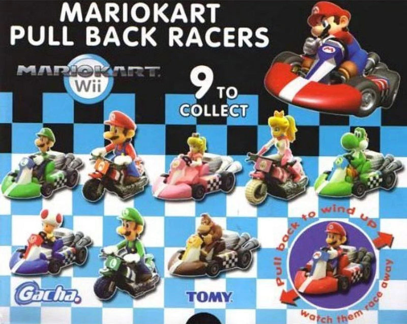 Nintendo Mario Pull Back Racer Figure (Random)