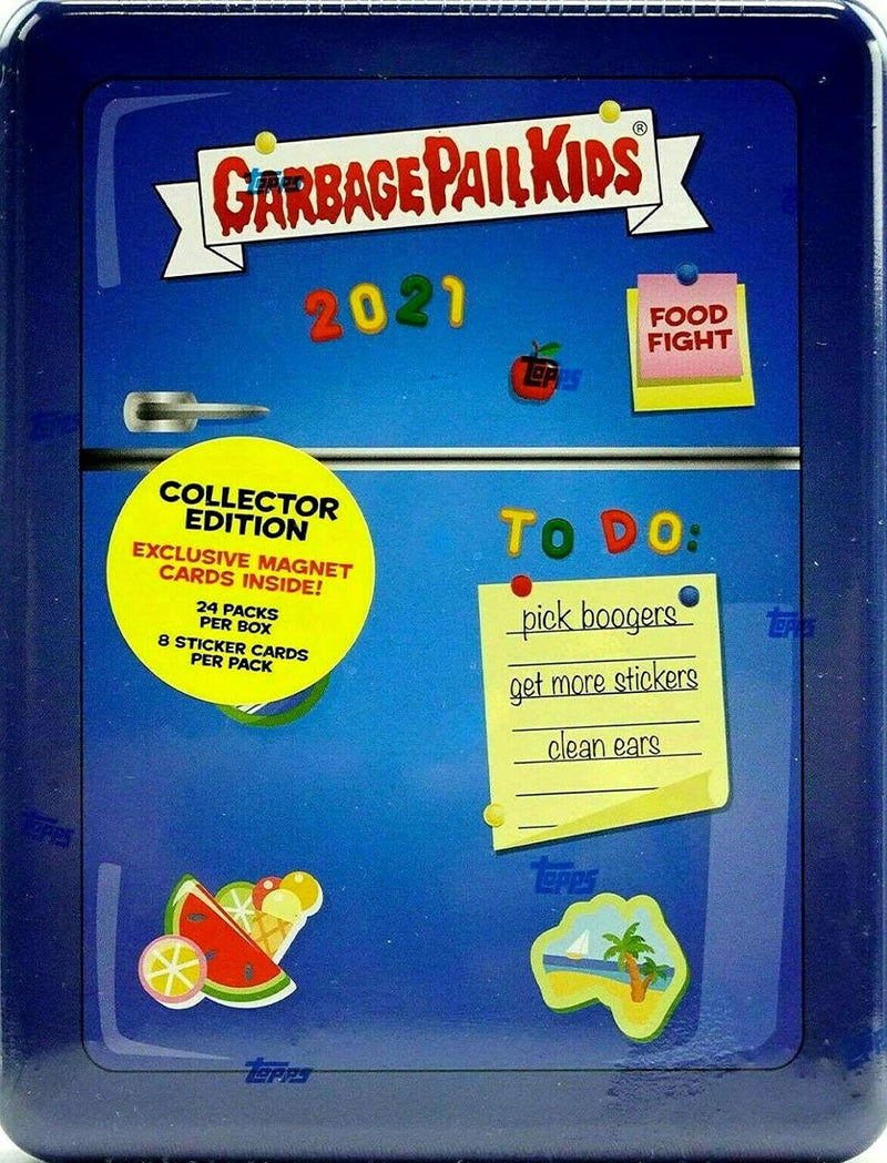 2021 Topps Garbage Pail Kids Series 1 Food Fight Hobby Collector Tin