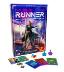 Metrorunner Board Game | Sci-Fi Hacking Puzzle Strategy Game
