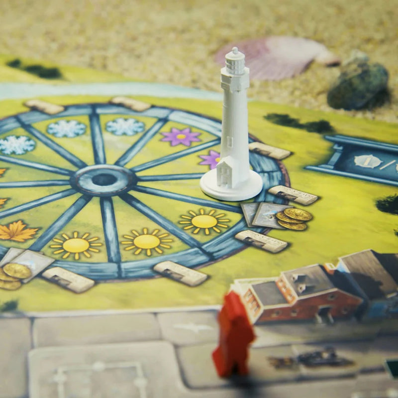 Cape May Board Game | Seaside Resort City Building Strategy Game