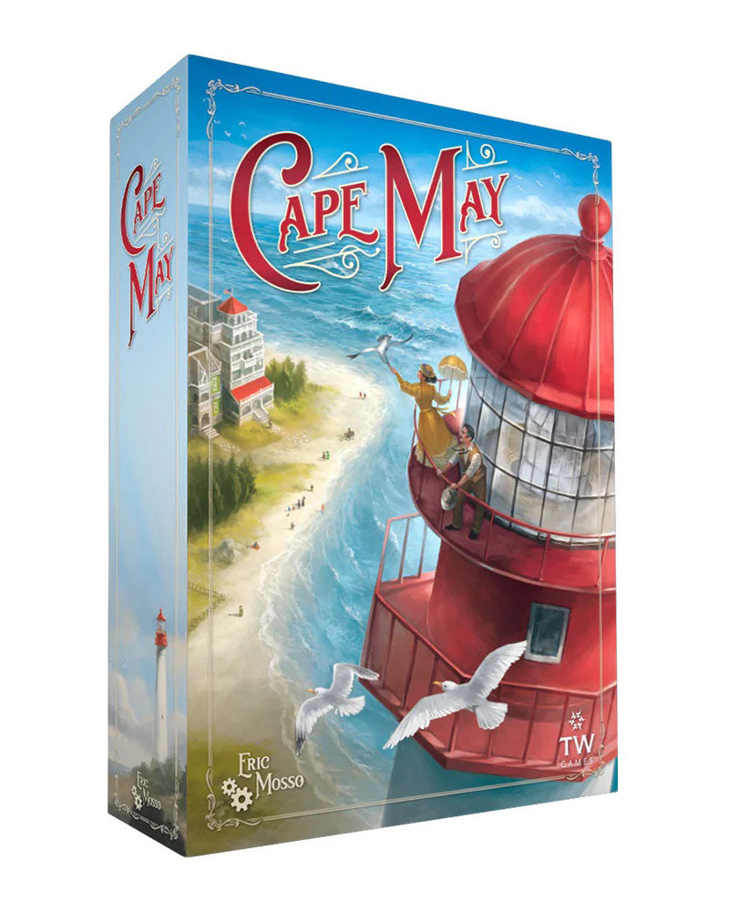 Cape May Board Game | Seaside Resort City Building Strategy Game