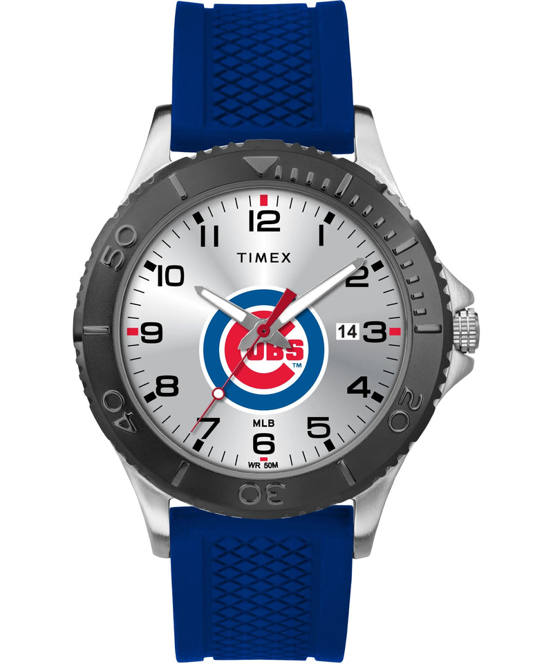 Chicago Cubs Timex Gamer Watch, Blue, Tribute Collection (Factory Seconds)