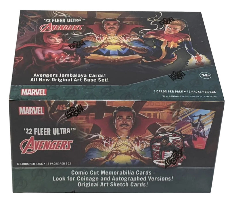 2022 Upper Deck Marvel Fleer Ultra Avengers Hobby Box
