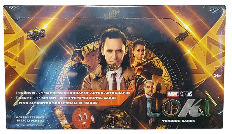 2023 Upper Deck Marvel Studios Loki Season One Hobby Box