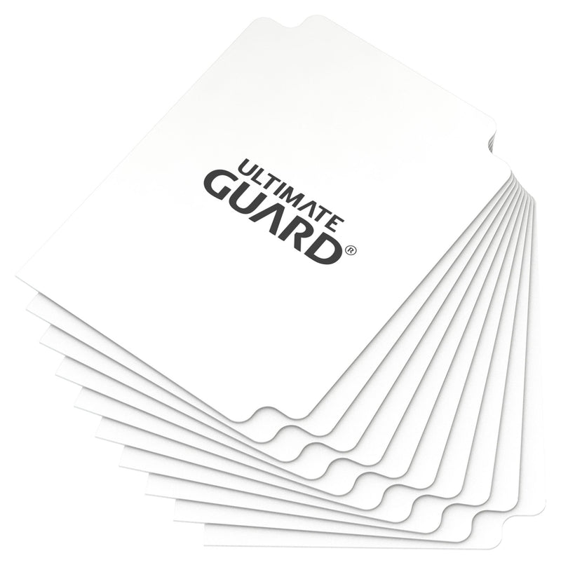 Ultimate Guard Card Divider, 10-Pack, White