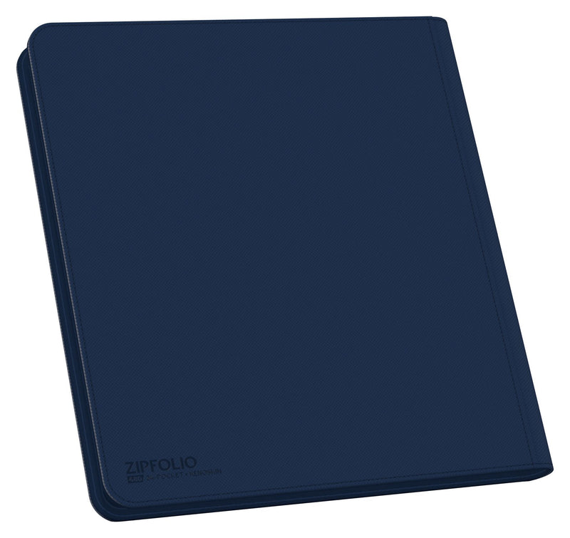 Ultimate Guard Zipfolio 480 - 24 Pocket XenoSkin Quadrow Portfolio, Dark Blue