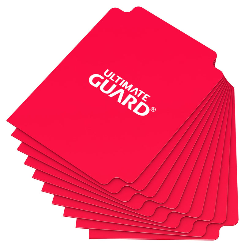 Ultimate Guard Card Divider, 10-Pack, Red