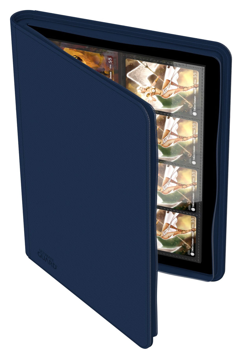 Ultimate Guard Zipfolio 320 - 16-Pocket XenoSkin Portfolio, Dark Blue