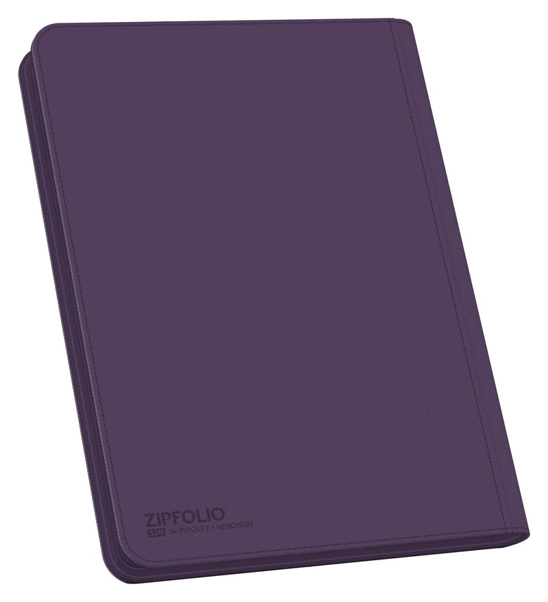 Ultimate Guard Zipfolio 320 - 16-Pocket XenoSkin Portfolio, Purple