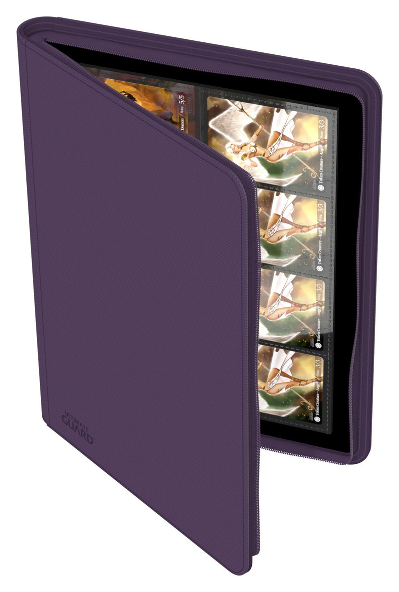 Ultimate Guard Zipfolio 320 - 16-Pocket XenoSkin Portfolio, Purple