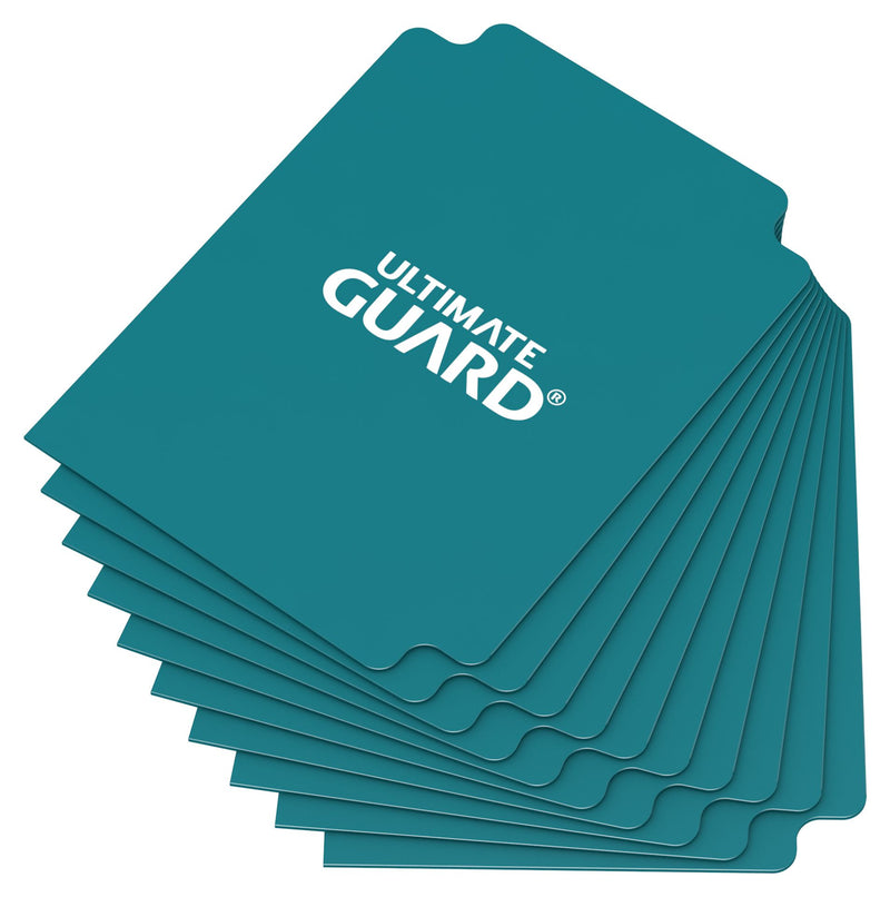 Ultimate Guard Card Divider, 10-Pack, Petrol
