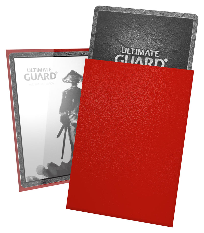 Ultimate Guard Katana Card Sleeves (60ct), Japanese Size, Red