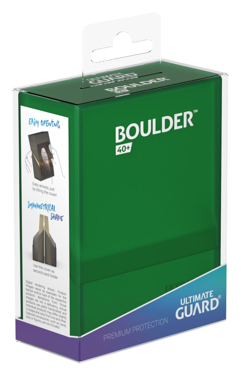 Ultimate Guard Boulder 40+ Deck Case, Emerald