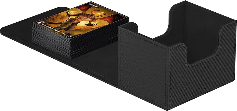 Ultimate Guard Sidewinder 100+ XenoSkin Deck Case, Black