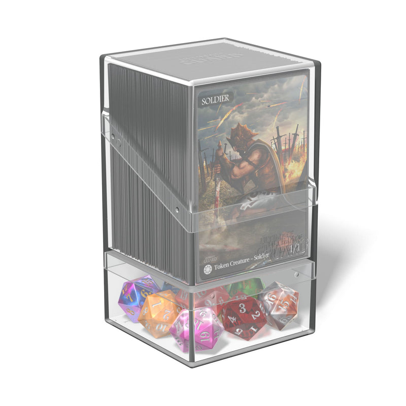 Ultimate Guard Boulder 'n' Tray 100+ Deck Box, Clear