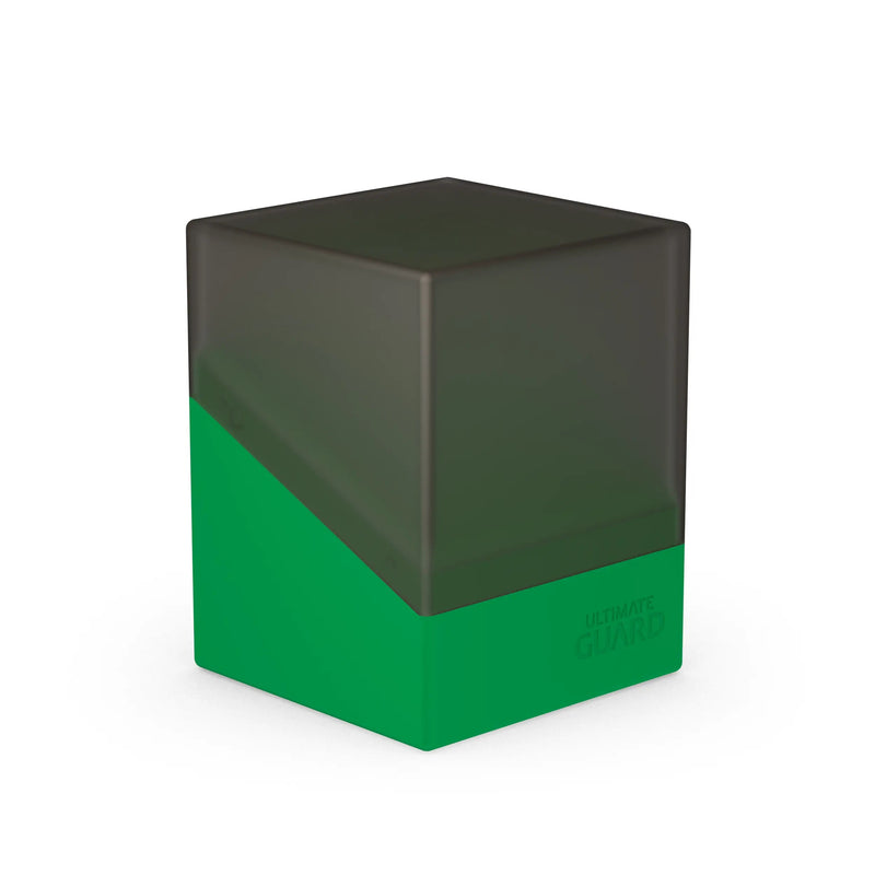 Ultimate Guard Boulder Synergy 100+ Deck Case, Black/Green