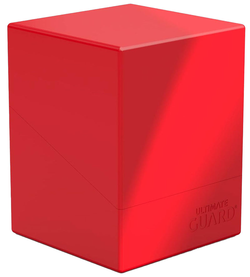 Ultimate Guard Boulder 100+ Solid Deck Case, Red