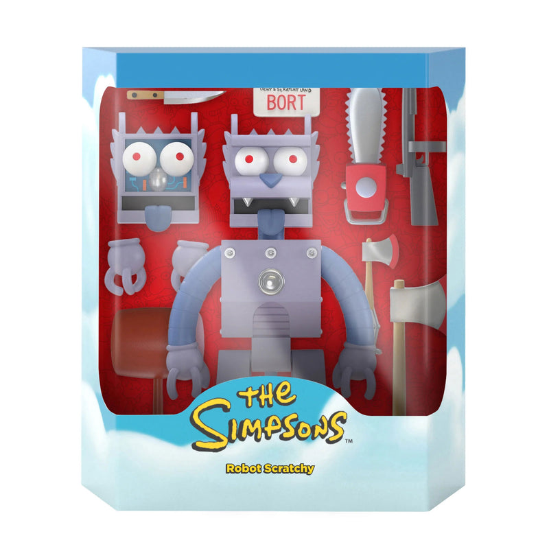 The Simpsons ULTIMATES! Wave 1: Robot Scratchy